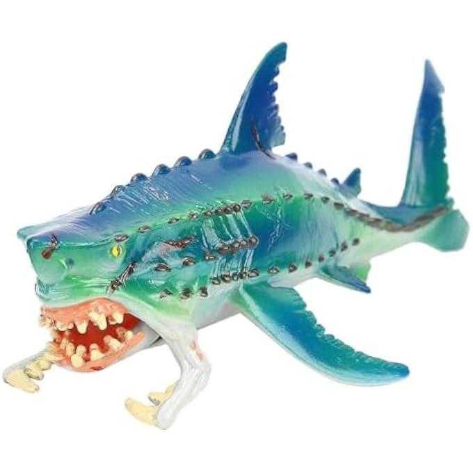 SHARKS MODEL TOYS, DURABLE PLASTIC SHARK FIGURINE FOR KIDS, EDUCATIONAL OCEAN ANIMAL FIGURE, COLLECTIBLE MARINE LIFE TOY, IDEAL GIFT FOR CHILDREN, AQUARIUM DECORATION - Image 2